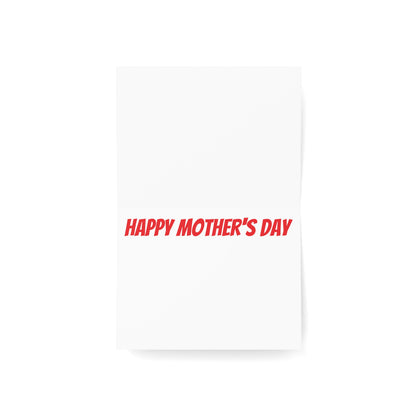 Captain Trump America MOM I love you like Trump Loves America Mothers Day Greeting Cards
