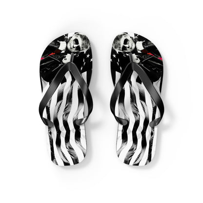 Cool Trump Leather jacket Comfy Summer Beach Unisex Flip Flops