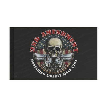 Defend our 2nd Amendment Rights 2A High Definition Print Outdoor indoor Flag
