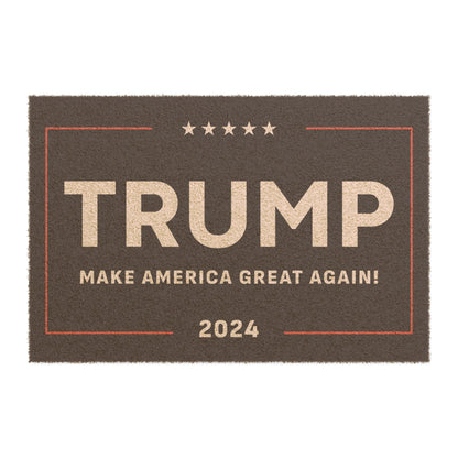 Trump MAGA Make America Great Again Outdoor Heavy Duty Shoe and Boot Welcome Doormat