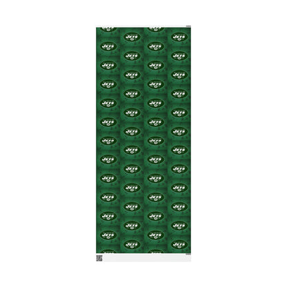 New York Jets NFL Football Birthday Gift Wrapping Paper Holiday