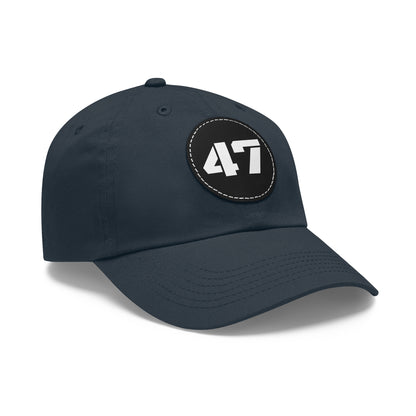 47 Leather Patch Hat
