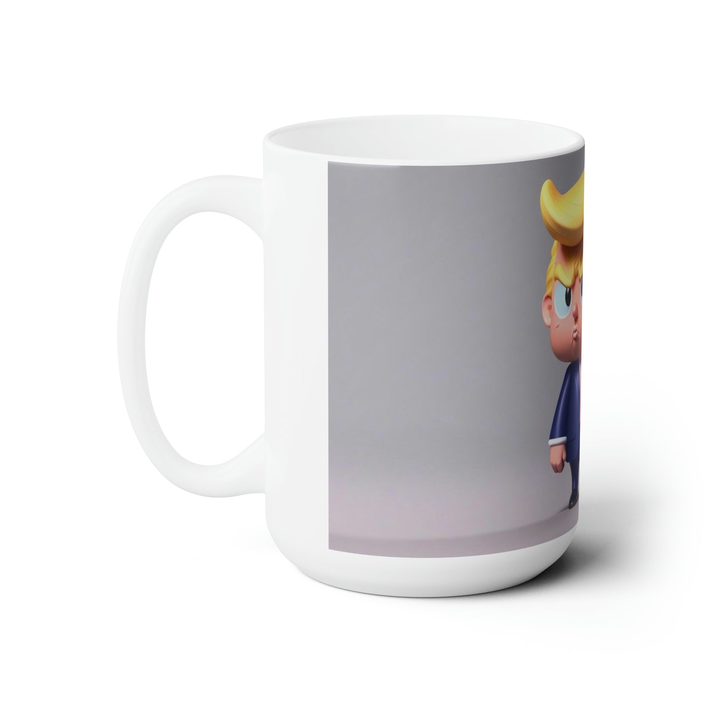 Little Trump Make America Great Again Jumbo Ceramic Coffee Mug 15oz