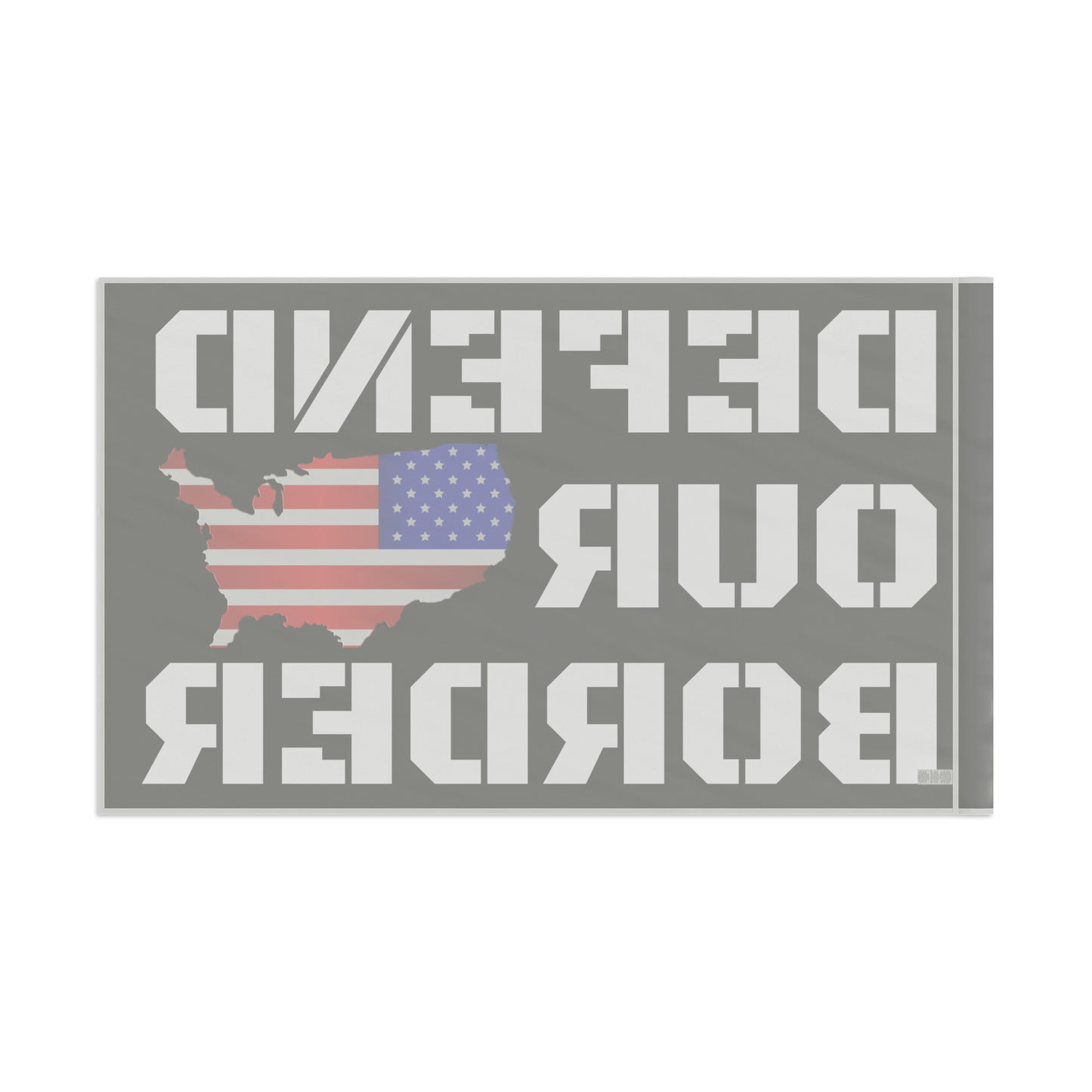 Defend our Border America Strong High Definition Print Outdoor indoor Flag
