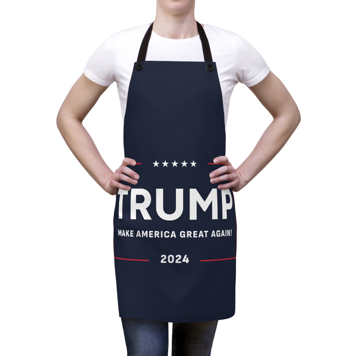 Trump Make America Great Again MAGA Poly Twill Kitchen BBQ Apron gift present