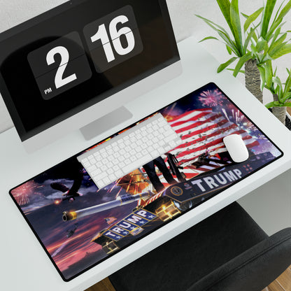 Donald Trump The Warrior Tank High Definition MAGA American Schreibtischmatten