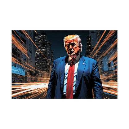 Trump Comic Book Style 1 Rolled Posters choose size and finish