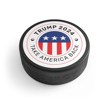 Trump Take America Back 2024 MAGA Hockey Puck Viceroy