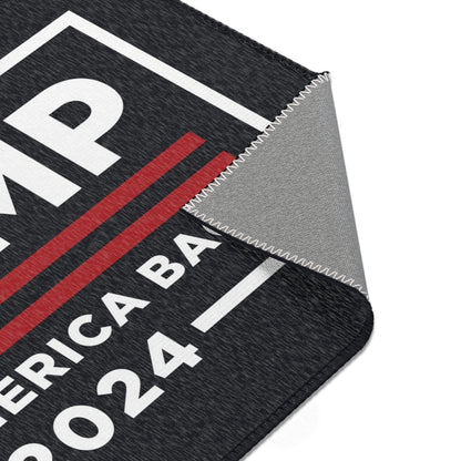 Trump Take America Back 2024 Large polyester hemmed Flat Lay Area Rugs MAGA