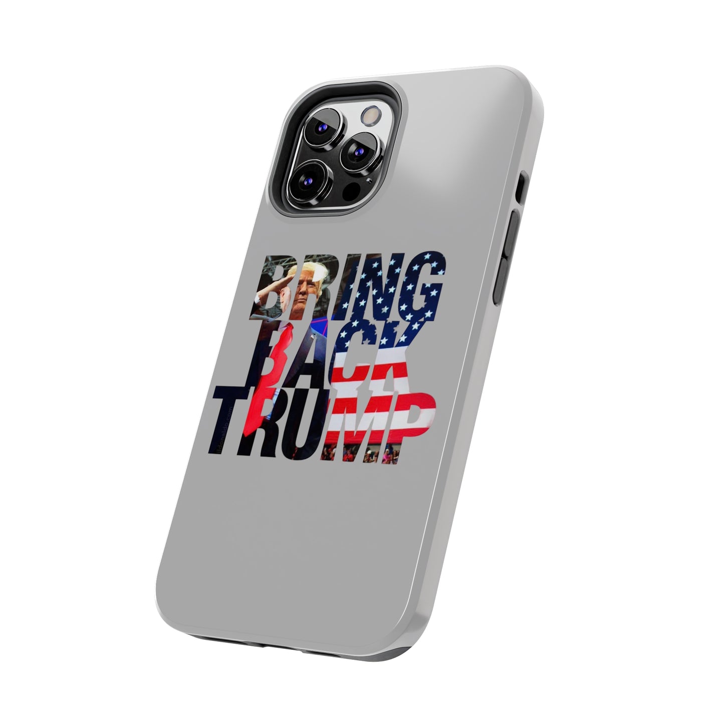 Bring Back Trump Gray Apple iPhone Tough Phone Cases