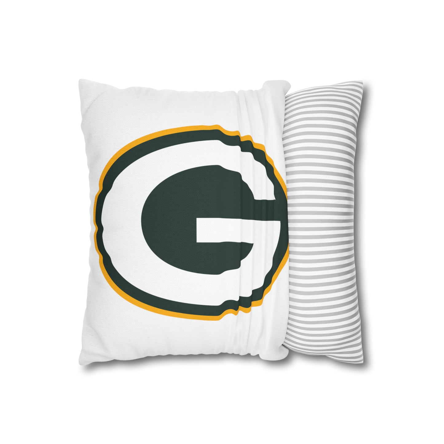 Packers Vikings Bears Lions Trophy Spun Polyester Square Pillow Case