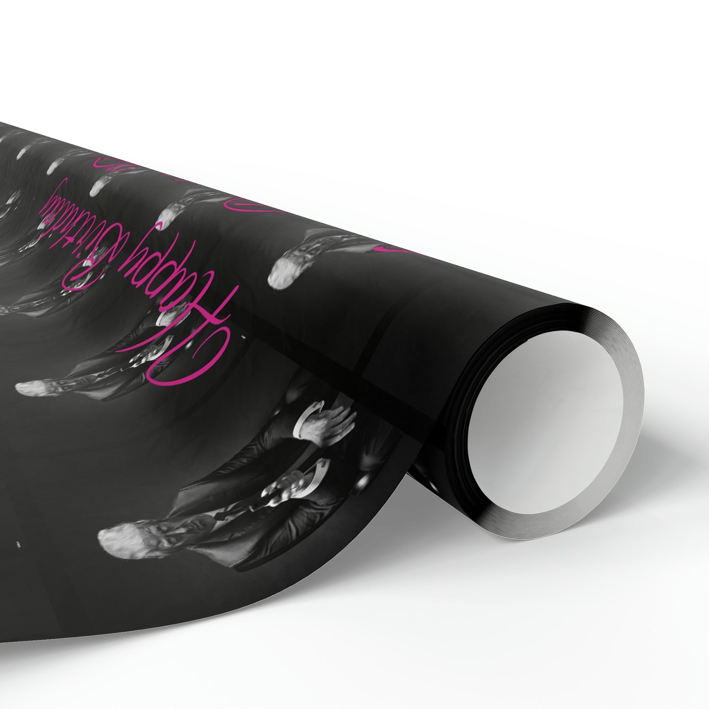 Happy Birthday From Donald J Trump Gift Wrapping Paper (Pink)