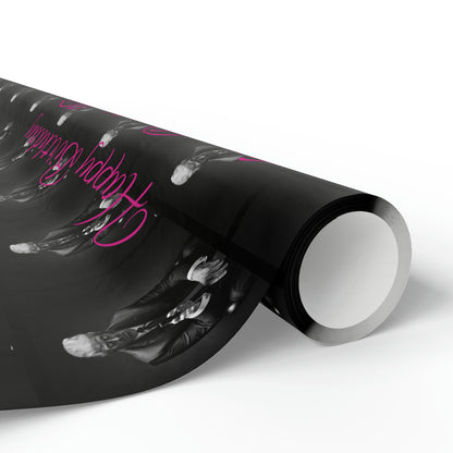 Happy Birthday From Donald J Trump Gift Wrapping Paper (Pink)