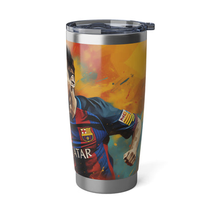 Barcelona Lionel Messi Art Stainless 20oz Tumbler