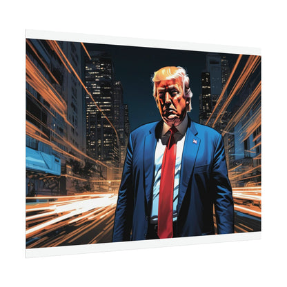 Trump Comic Book Style 1 Rolled Posters choose size and finish