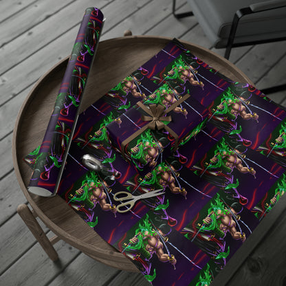 One Piece Roronoa Zoro Anime Cartoon Geburtstagsgeschenkpapier