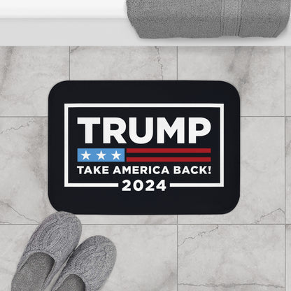 Trump MAGA Take America Back Soft Microfiber Bathroom Anti slip Bath Mat