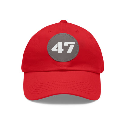 47 Leather Patch Hat