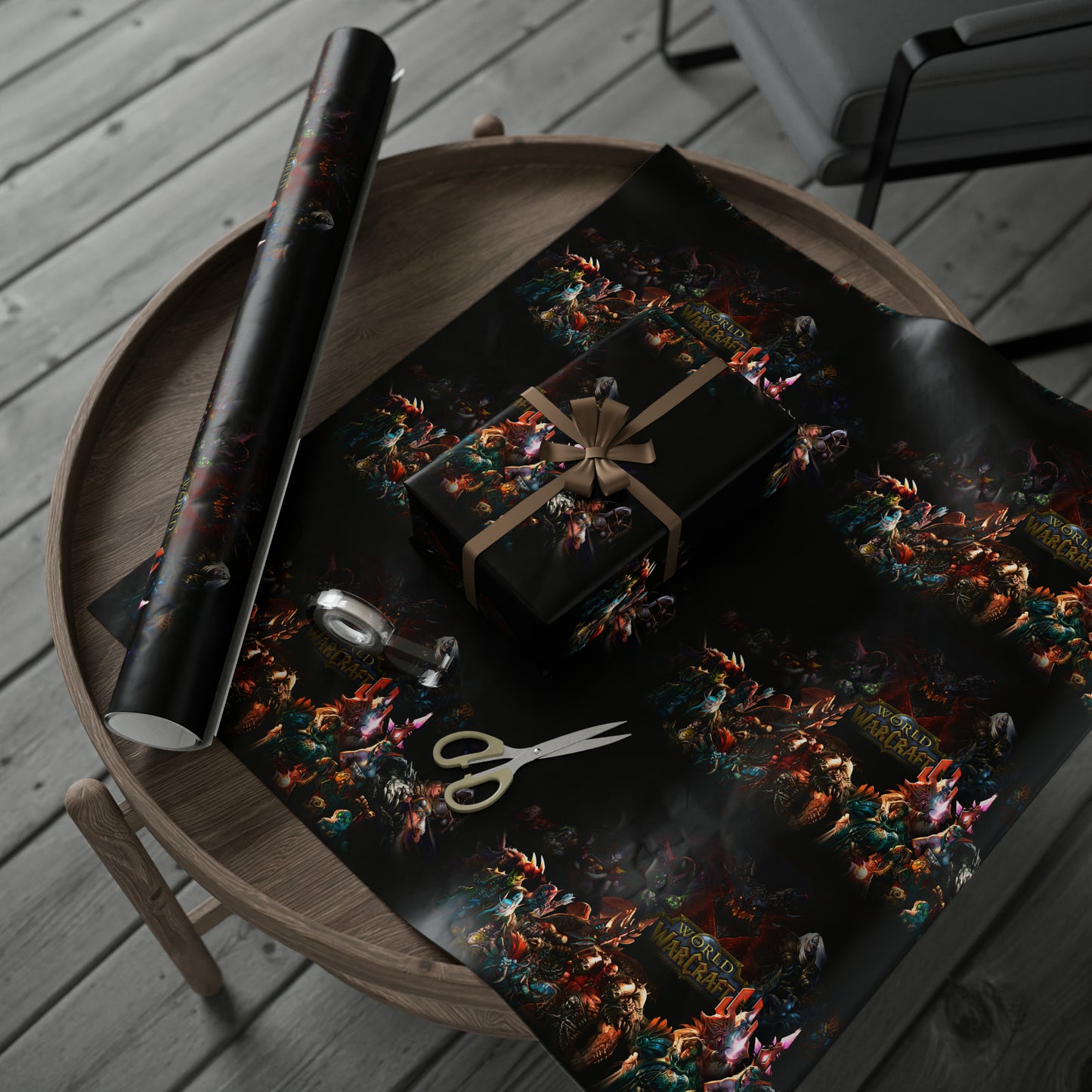 WoW Warcraft all characters Video Game Birthday Gift Wrapping Paper Holiday