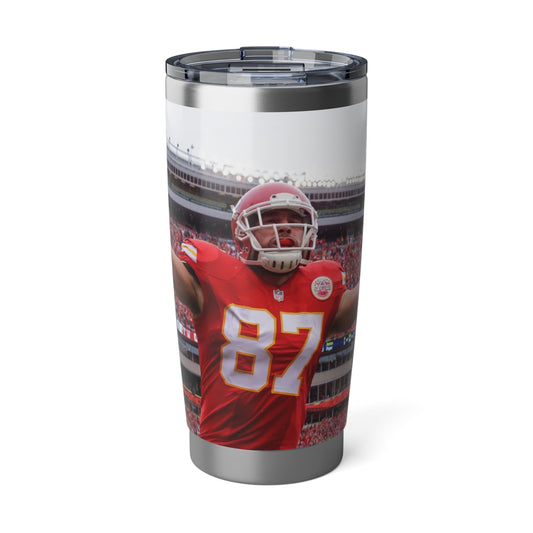 Kansas City Chiefs Travis Kelce Stainless 20oz Tumbler