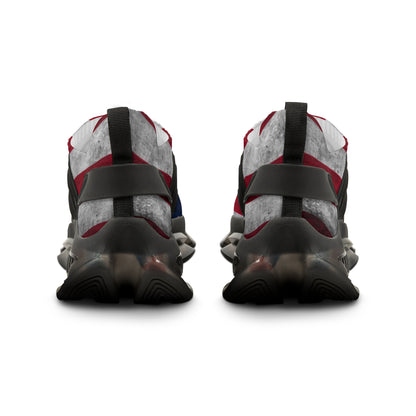 Trump American Flag Red White and Blue MAGA Men's Mesh Sneakers Shoes