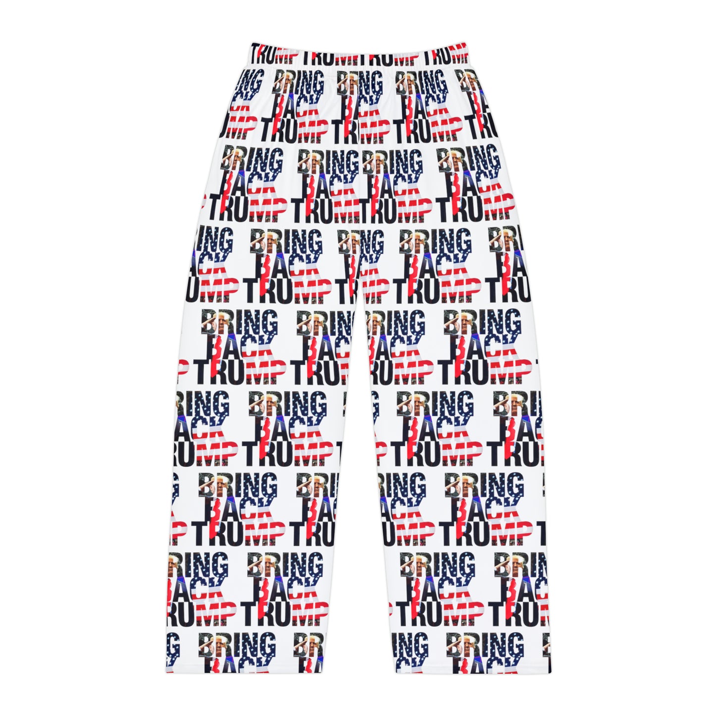 Bring Back Trump Men's Polyester Lounge Comfy Pajama Pants