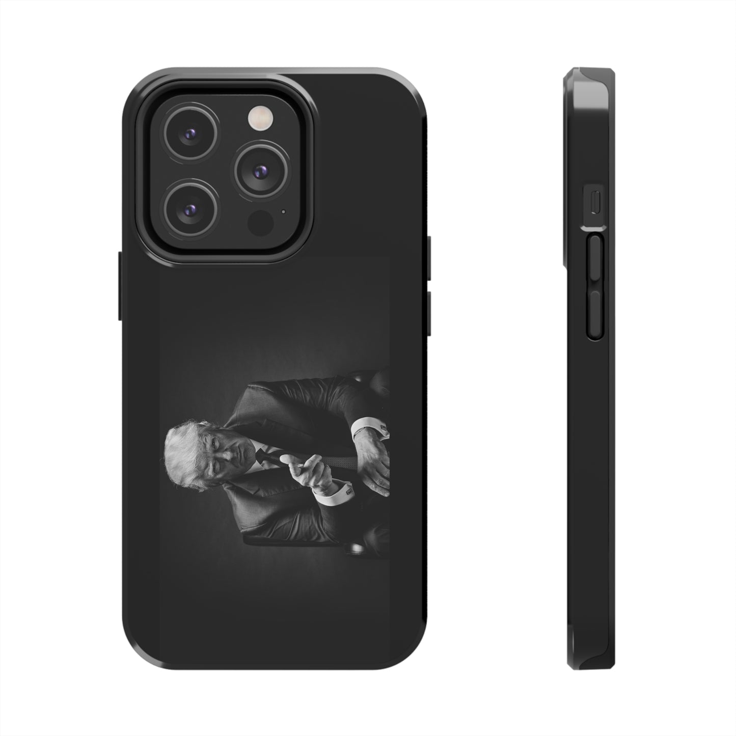 Trump You're Fired Black Apple iPhone Tough Phone Cases