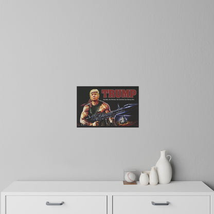 Donald Trump Rambo Style MAGA Wall Decals 3 sizes