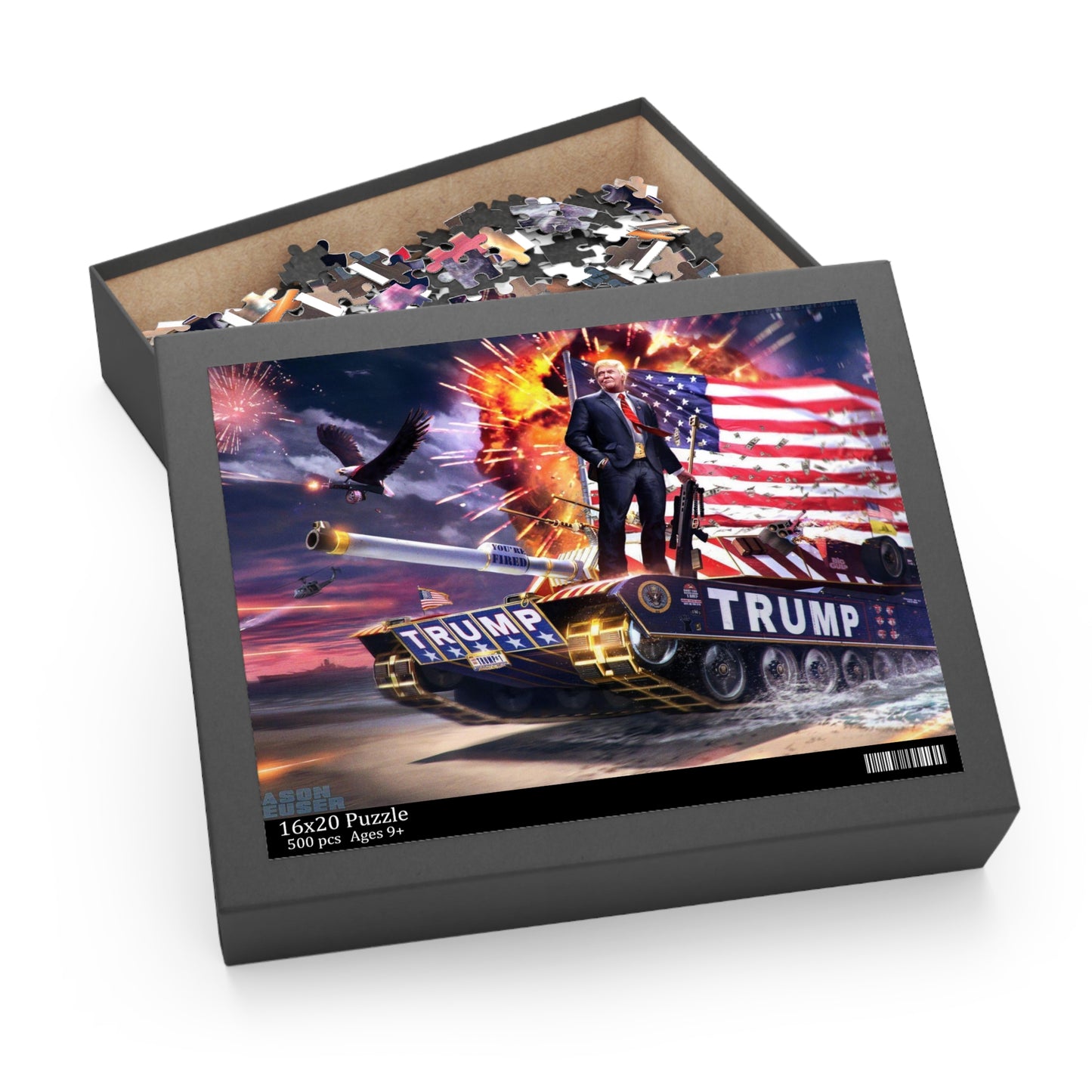 Trump der Krieger-Puzzle