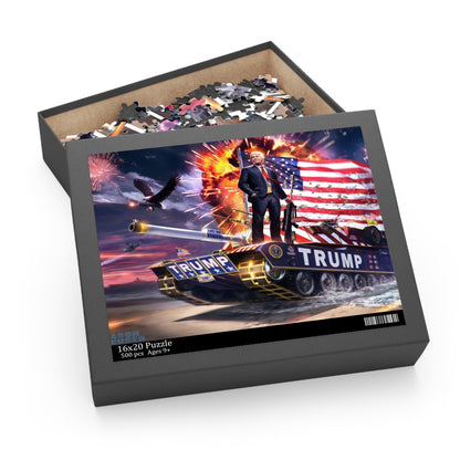 Trump der Krieger-Puzzle