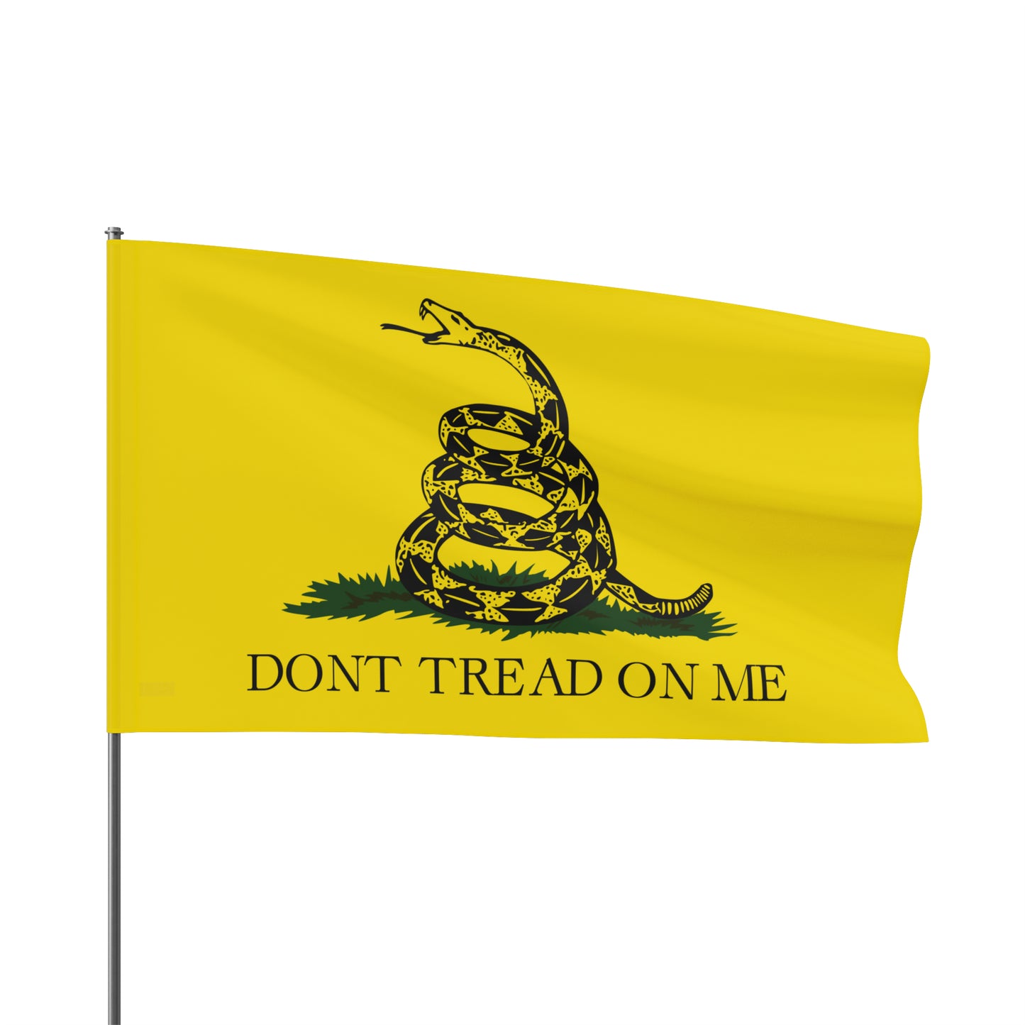 Gadsden Flag Don't Tread on Me 2A High Definition Print Outdoor indoor Flag