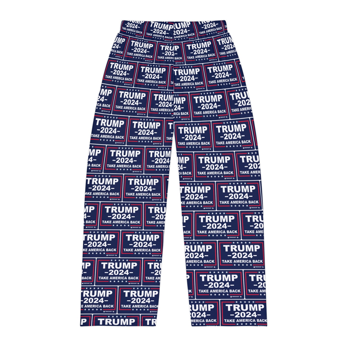 Take America Back Trump 2024 Men's Polyester Lounge Comfy Pajama Pants