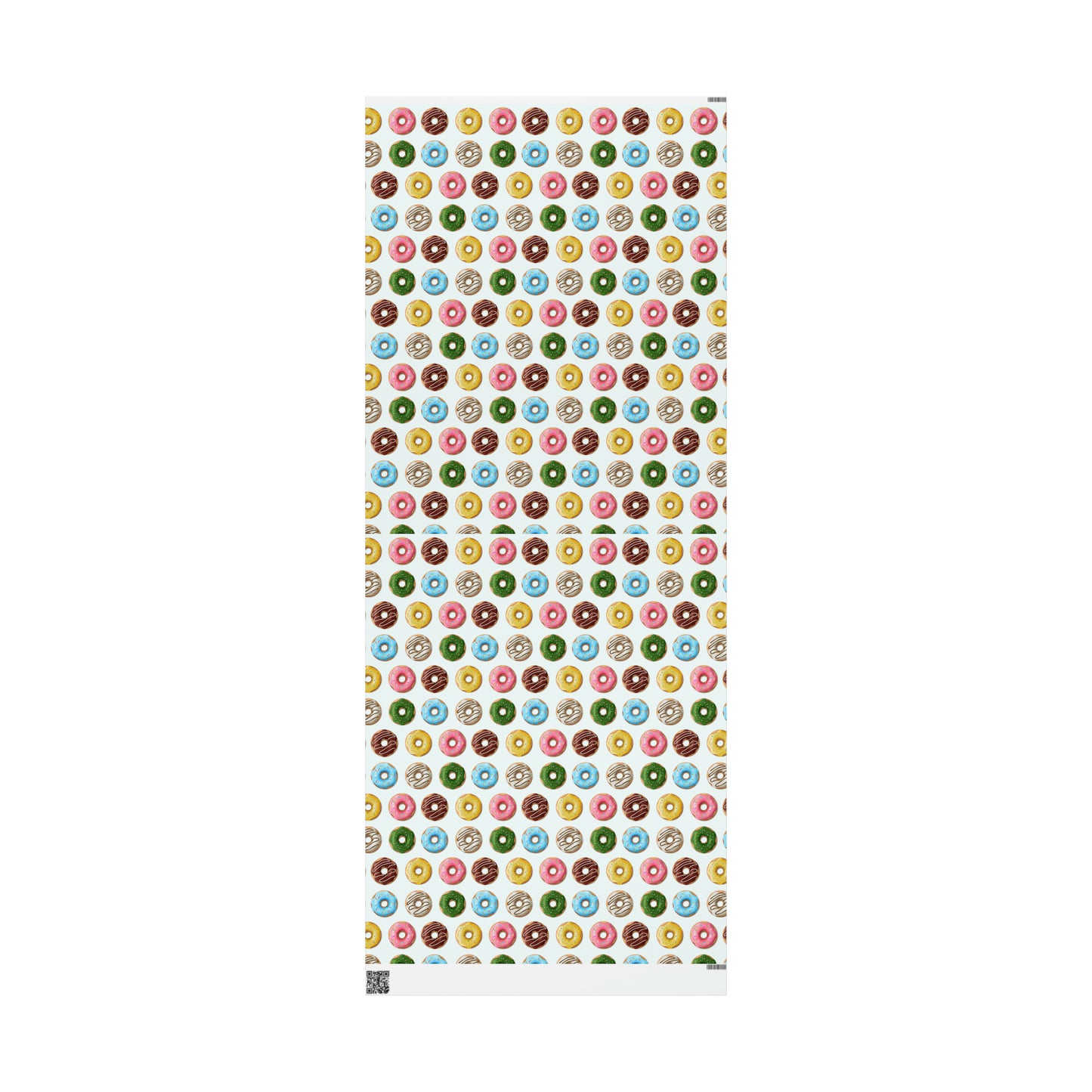 Donut Variety High Definition Happy Birthday Gift Present Holiday Wrapping Paper