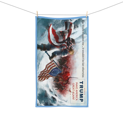 Trump Make America Great Again High Definition Print Kitchen Bathroom Soft Hand Towel