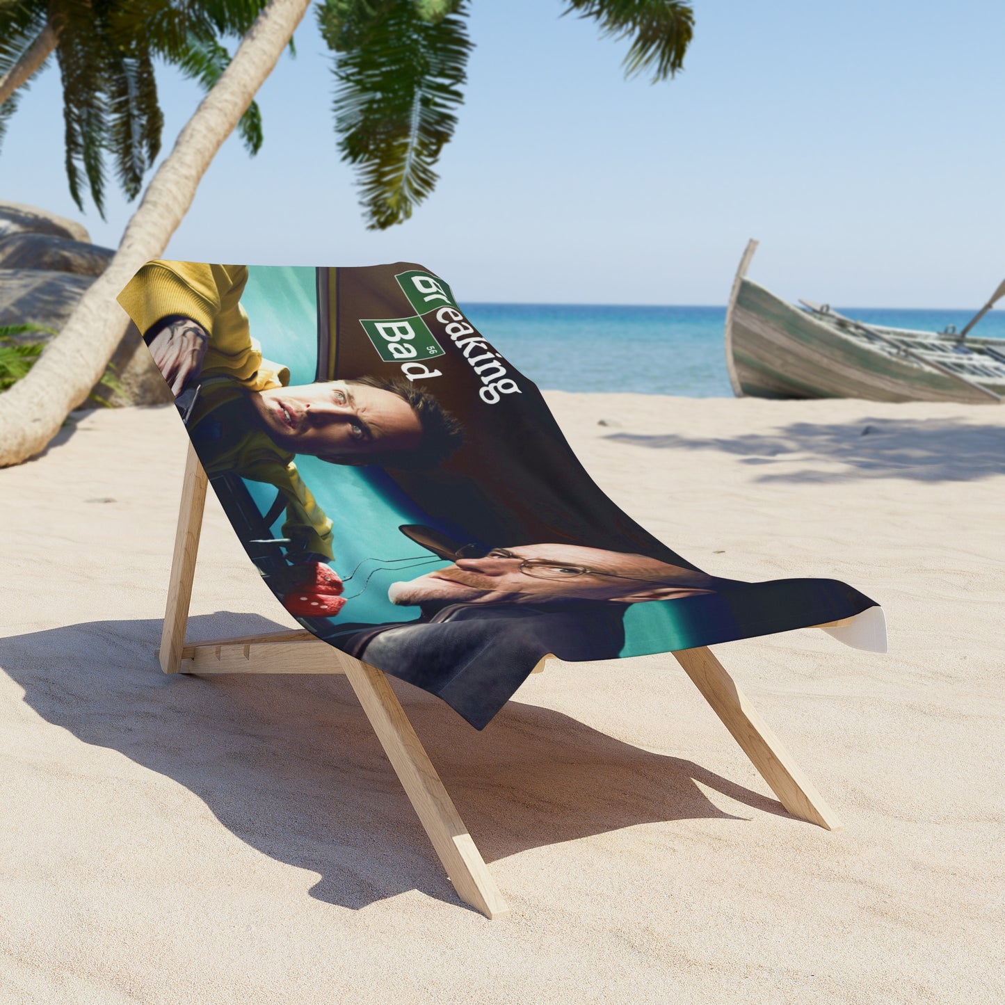 Breaking Bad TV Show Walter White Jumbo Soft Vacation Beach Towel