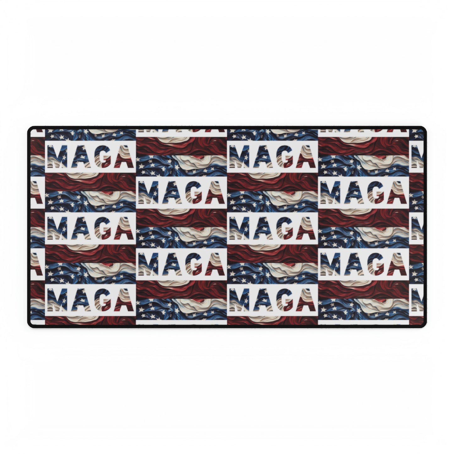 MAGA Red White and Blue Flag American Desk Mats