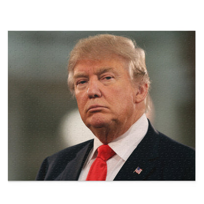Donald Trump Portrait 47  (252 or 500 Piece) High Quality Thick Puzzle Game