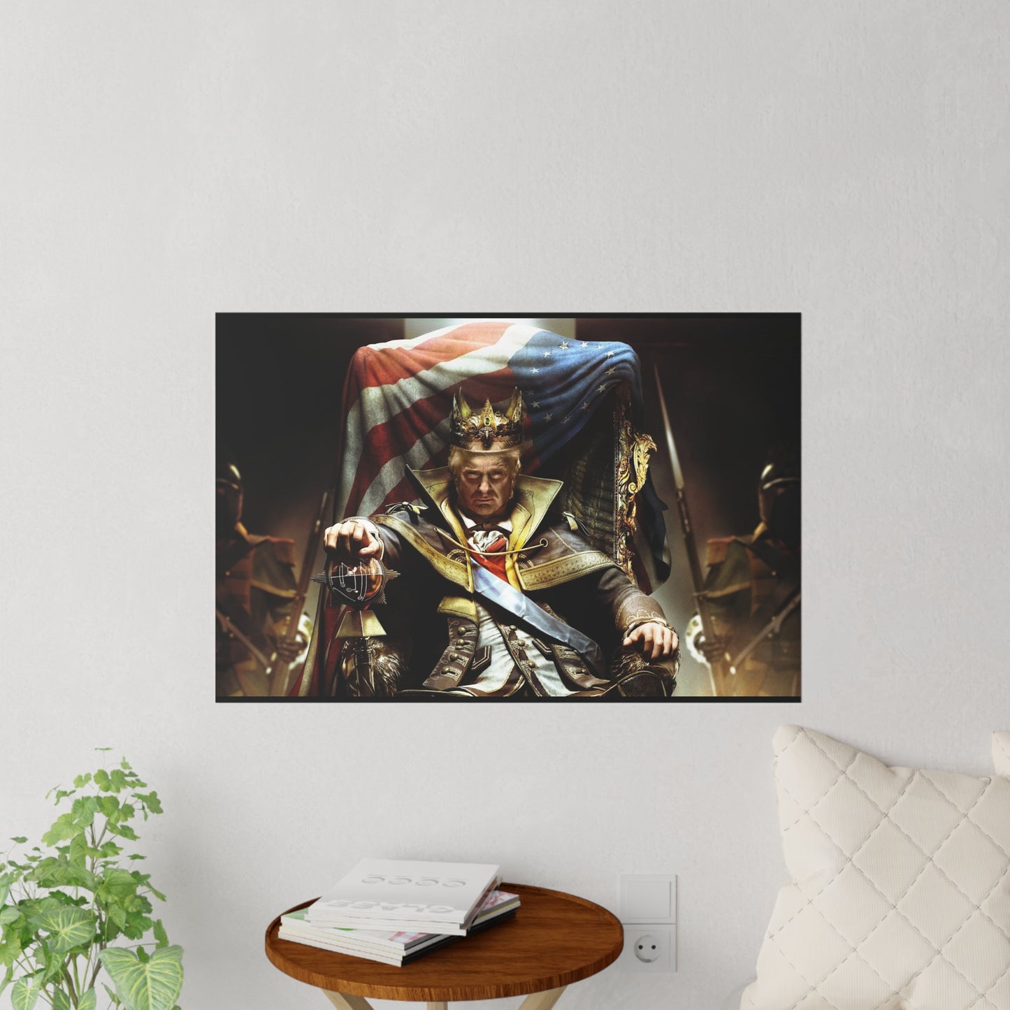 Donald Trump Emperior Style MAGA Wall Decals 3 sizes