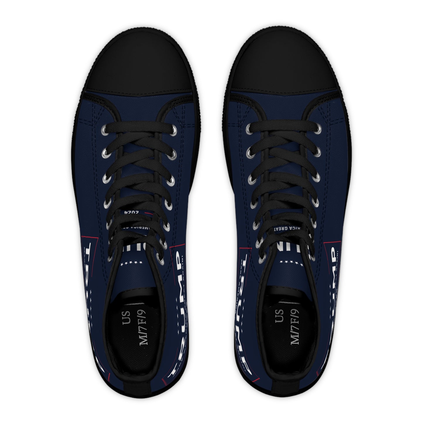 Trump 2024 Make America Great Again MAGA Women's High Top Sneakers Shoes