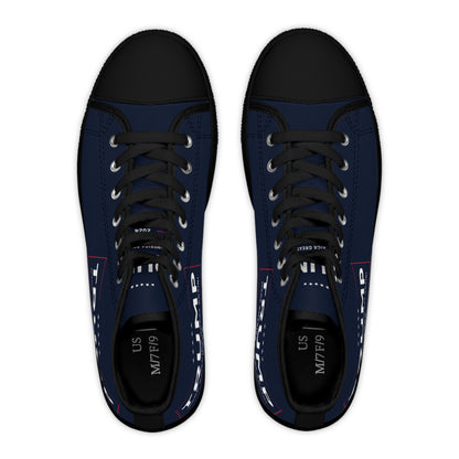Trump 2024 Make America Great Again MAGA Women's High Top Sneakers Shoes