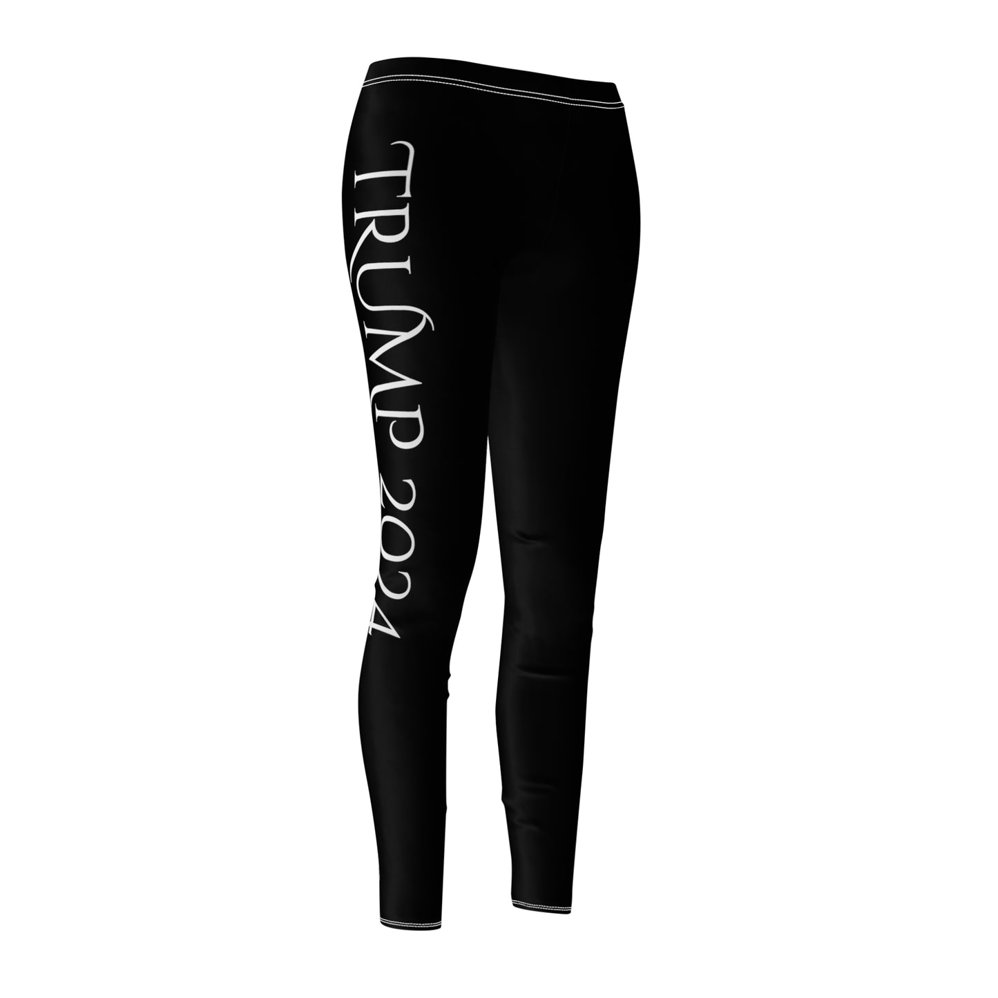 Trump 2024 USA Black Women's Casual Leggings MAGA