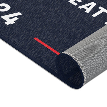 Trump Take America Back 2024 Large polyester hemmed Flat Lay Area Rugs MAGA