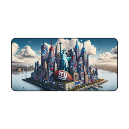 New York Giants Big Cityscape NFL Football High Definition PC Desk Mat Mousepad