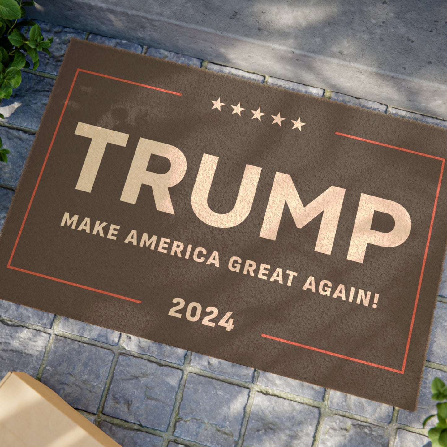 Trump MAGA Make America Great Again Outdoor Heavy Duty Shoe and Boot Welcome Doormat