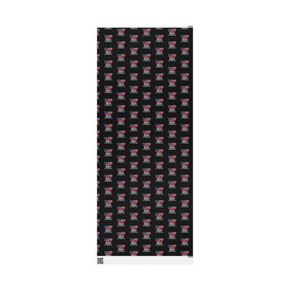 Trump 2024 Take America Back Black Birthday Gift Present Wrapping Paper MAGA