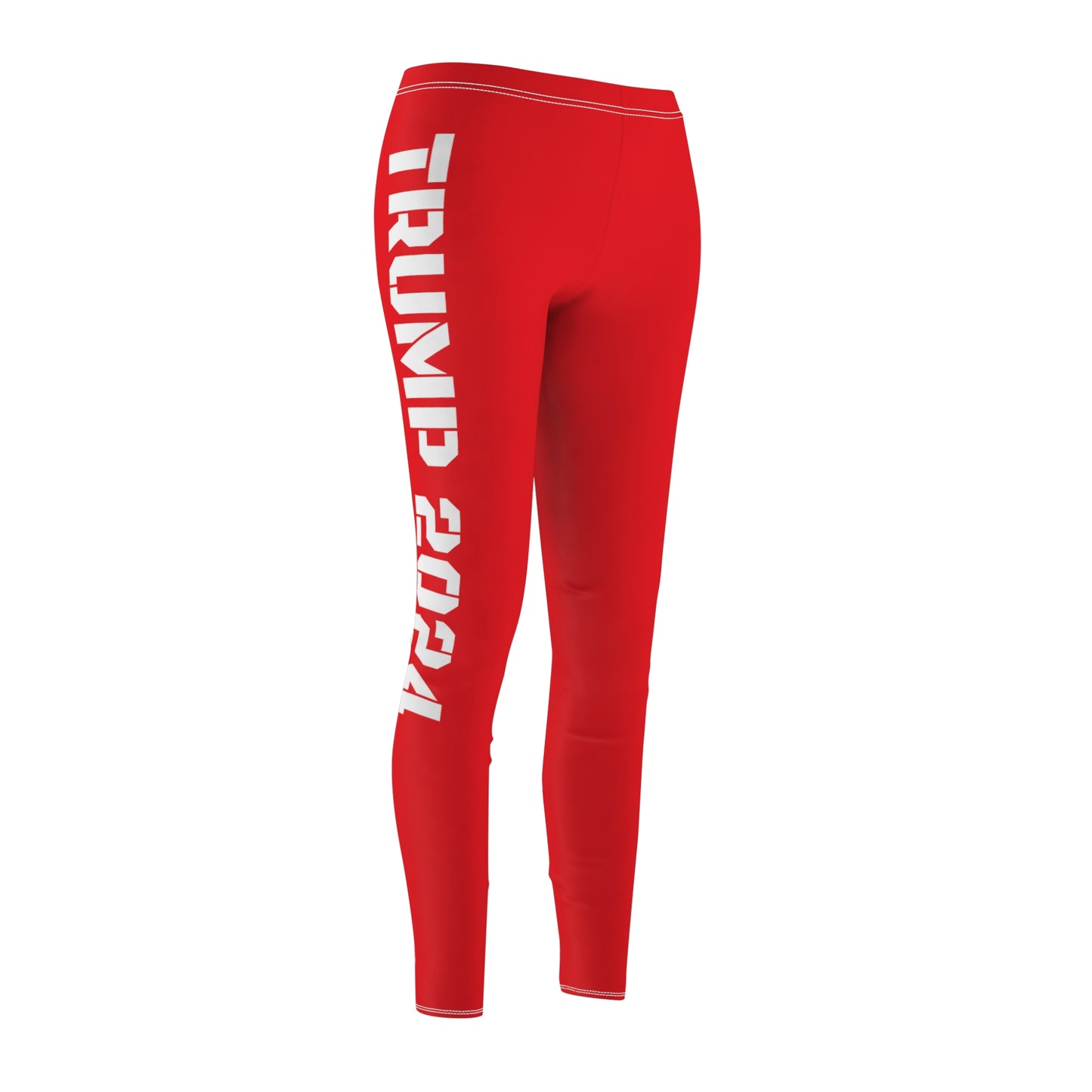 Trump 2024 USA Red Women's Casual Leggings Trump MAGA