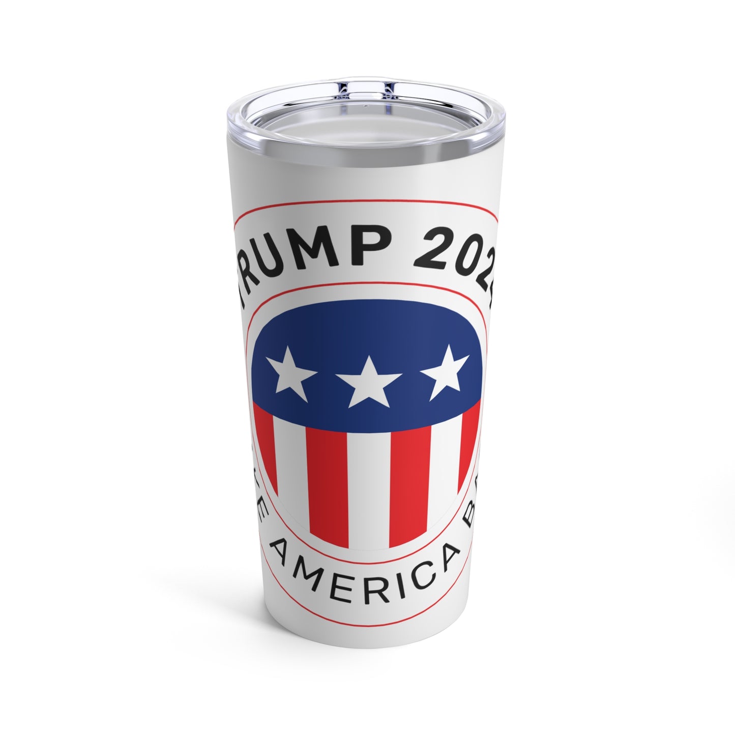 Trump 2024 Take America Back White Hot and Cold Stainless Tumbler 20oz