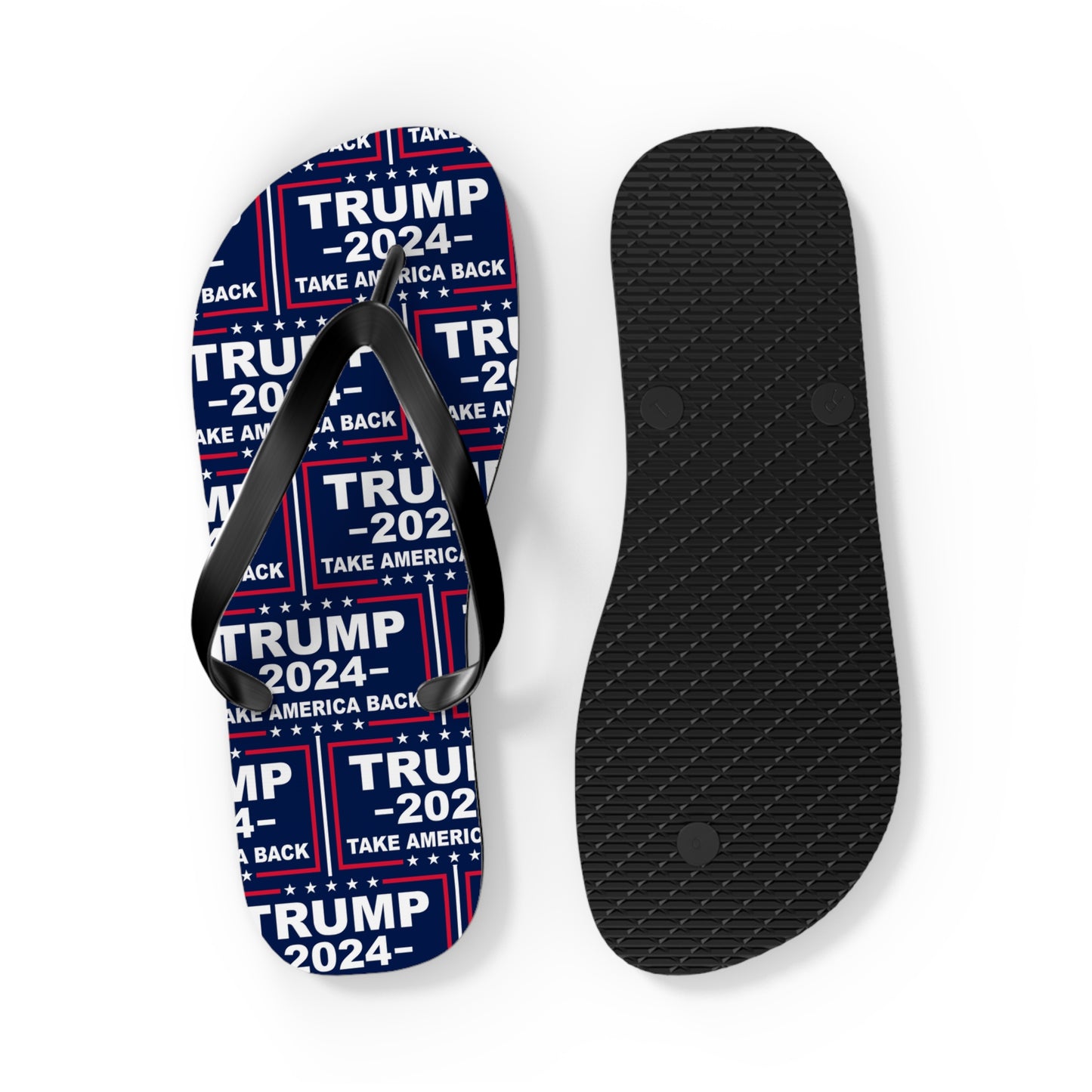 Trump Take America Back Comfy Summer Beach Unisex Flip Flops