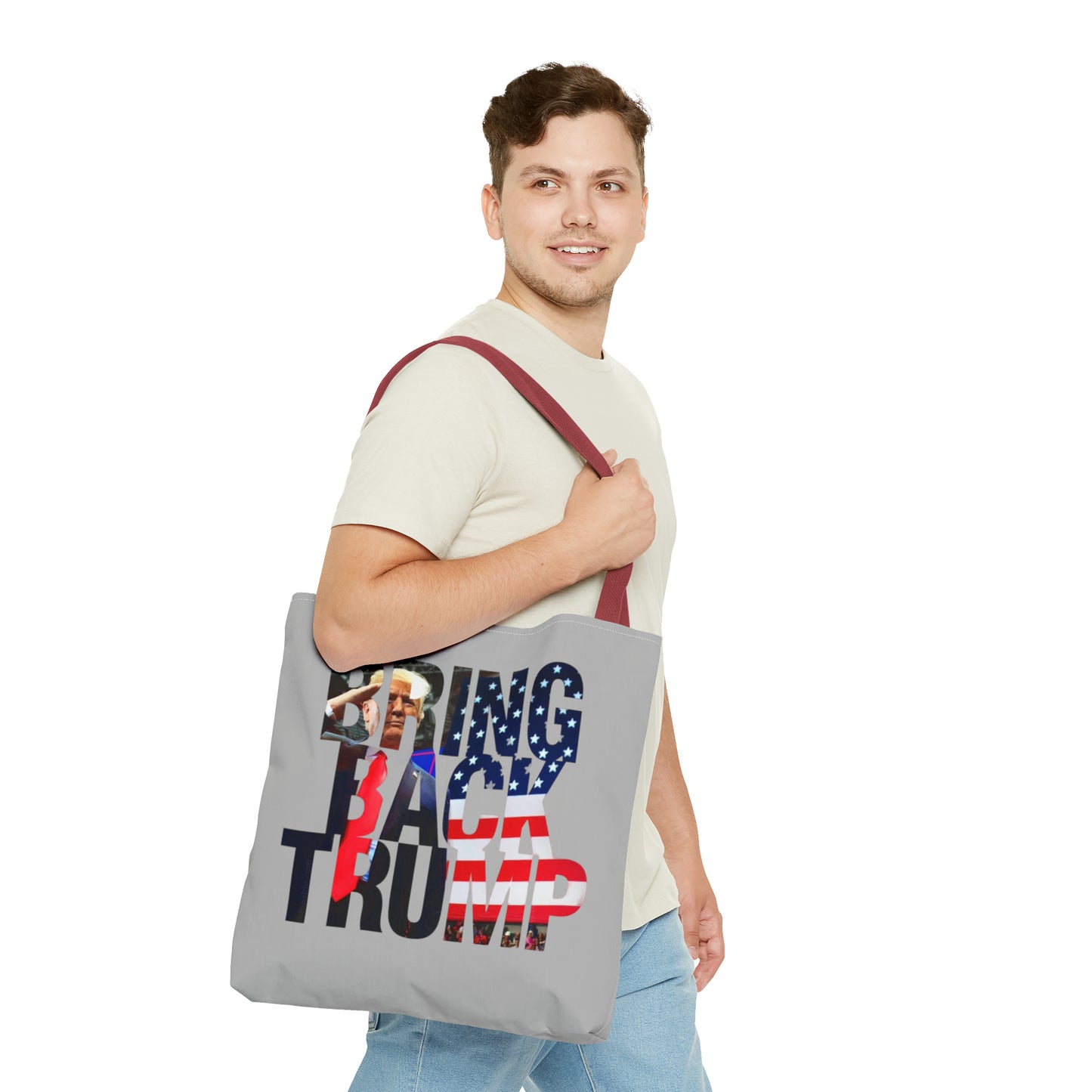 Bring Back Trump MAGA Rally Heavy Duty Tote Bag