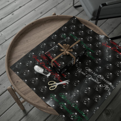 Merry Christmas From Donald J Trump Wrapping Paper